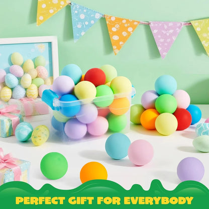 JOYIN 24 Pack Slow Rising Stress Balls, Squishy Sensory Fidget Toys, Hand Therapy Balls for Anxiety Relief, Classroom Prize Box Toys for Kids, Goodie Bag Stuffers, Party Favors