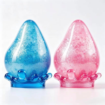 Water Drop Squeeze Squishies, Dream Squishy Drop Squishy Stress Ball,Drop Gifts for Anxiety Relief Office Easter Birthday (Pink)
