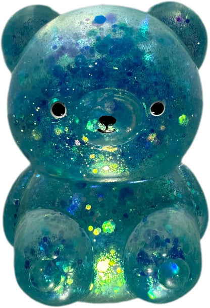 The Boo-Bear by Boo Lala: Perfect for Carpal Tunnel, ADHD, Fun, Boredom, Weight Lifting Grip Strength, and Nerve Health (Blue) - US 8572